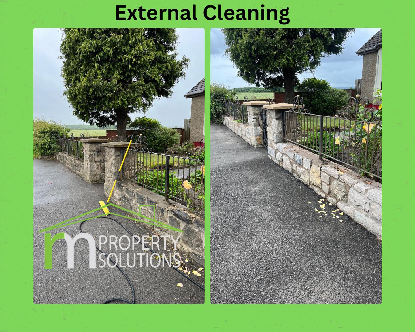 exterior wall cleaning services